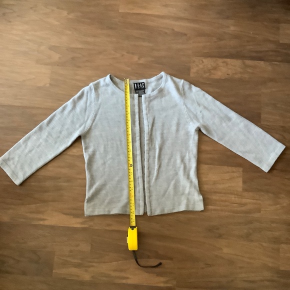 Real light grey crop cardigan - Picture 11 of 11